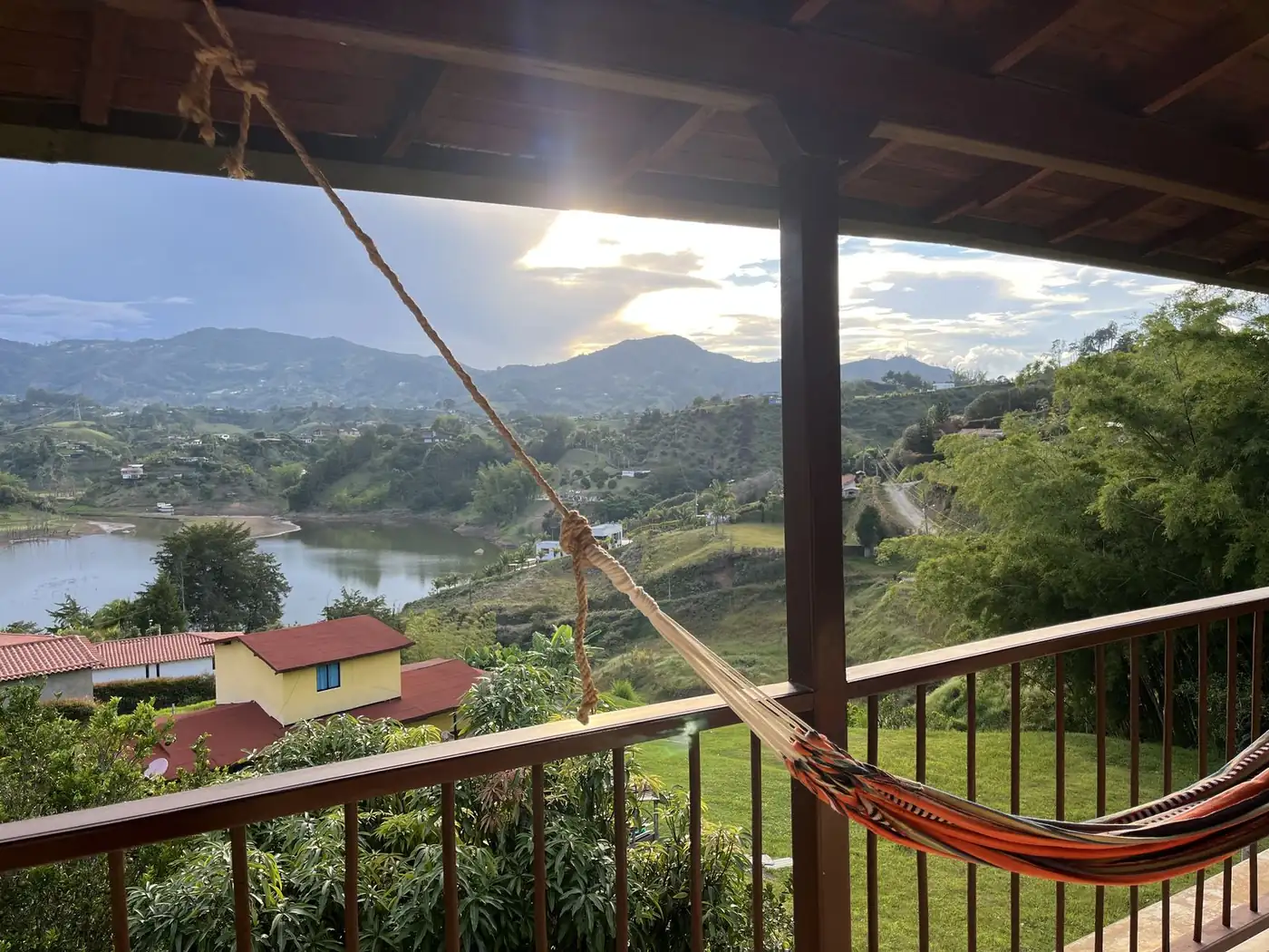 Alma Guatapé, balcon hamaca